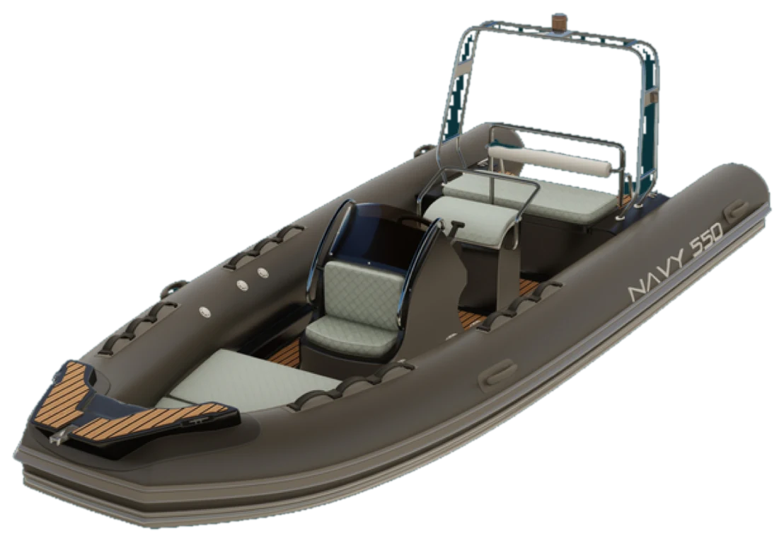 NAVY 5.50, combinazione di colori AD-75 del catalogo, vista di tre quarti