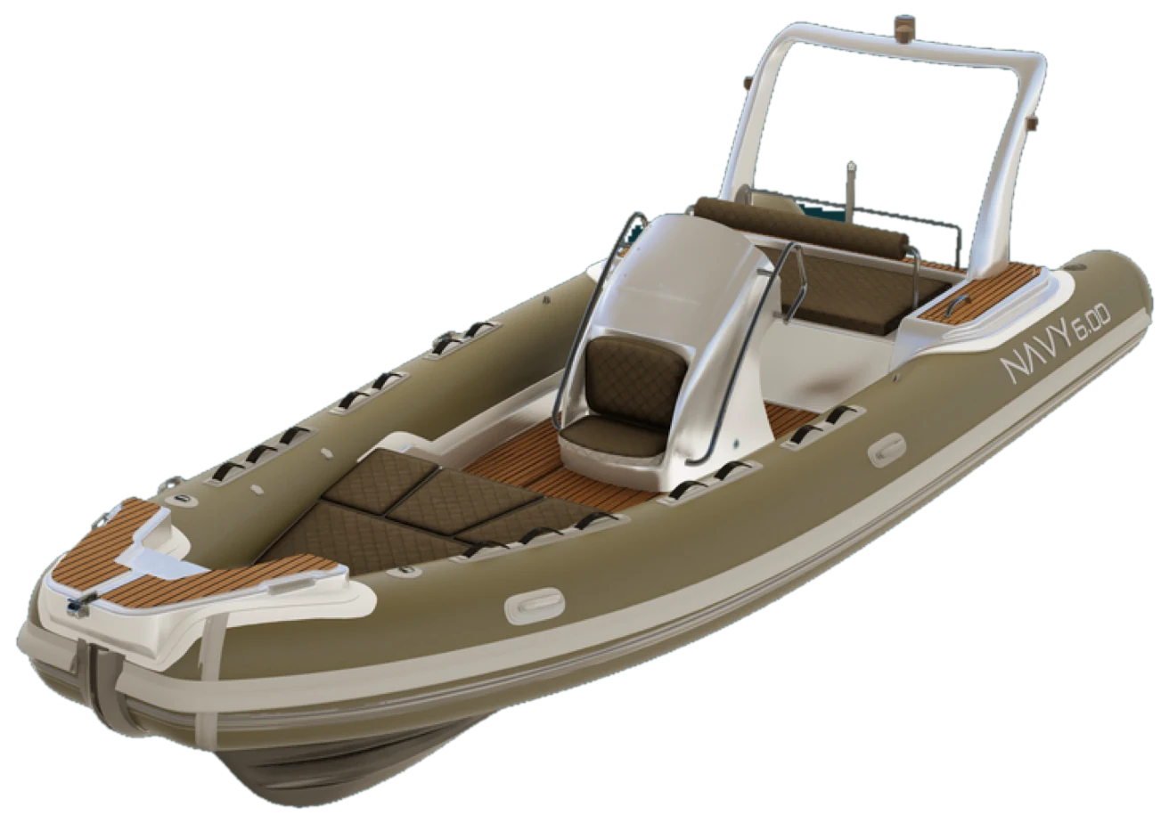 NAVY 6.00, combinazione di colori EL-49 del catalogo, vista di tre quarti