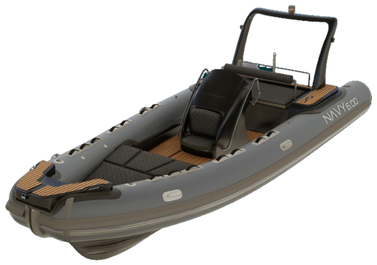 NAVY 6.00, combinazione di colori EL-78 del catalogo, vista di tre quarti