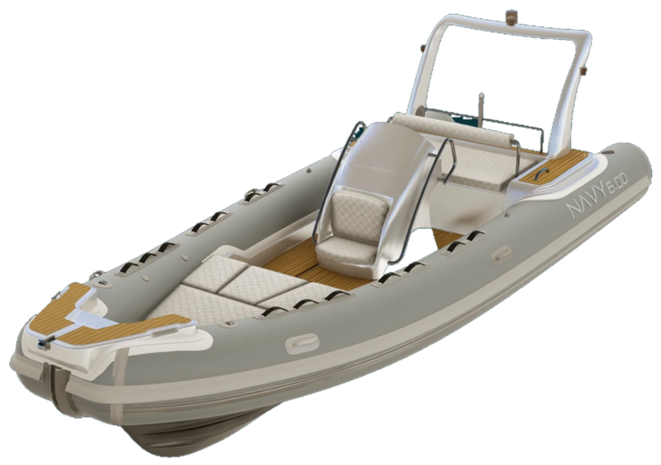 NAVY 6.00, combinazione di colori EL-96 del catalogo, vista di tre quarti